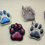 more paw keychains