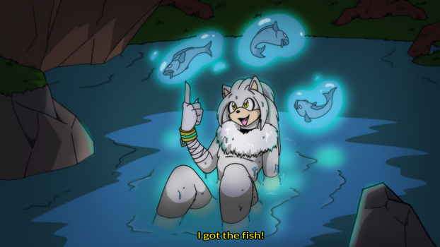 Silver the fisherman