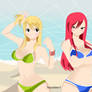 lucy and erza ft