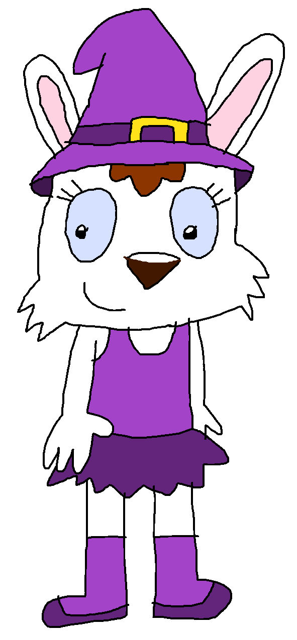 Mimi Rabbit as a Witch by KatelynnFoxReturns on DeviantArt