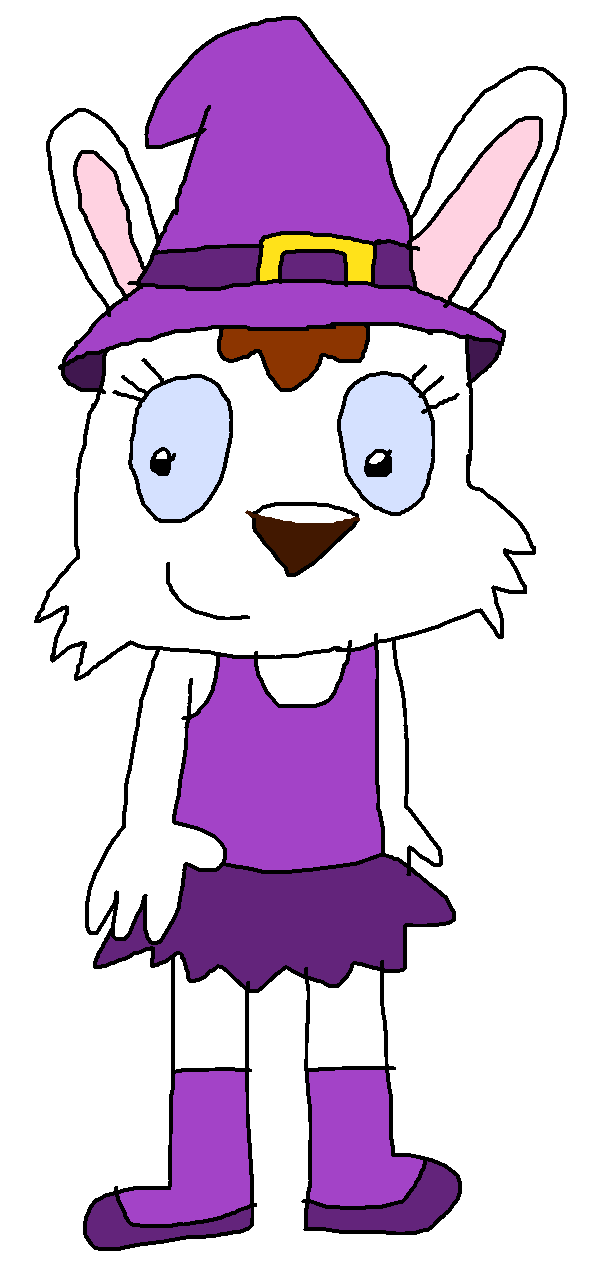 Mimi Rabbit as a Witch by KatelynnFoxReturns on DeviantArt