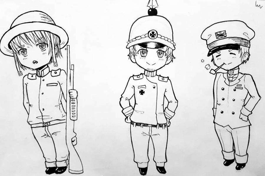 ww1 chibi 