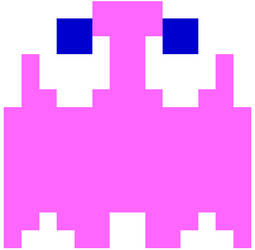 Pink Ghost from Pacman