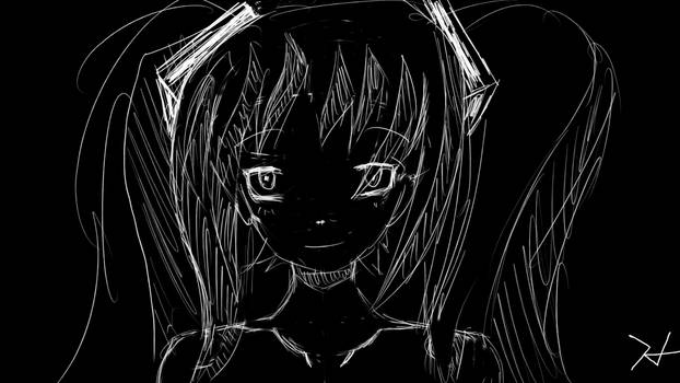 contrastSketchPracticeMiku