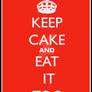 kEEP CAKE and EAT IT TOO