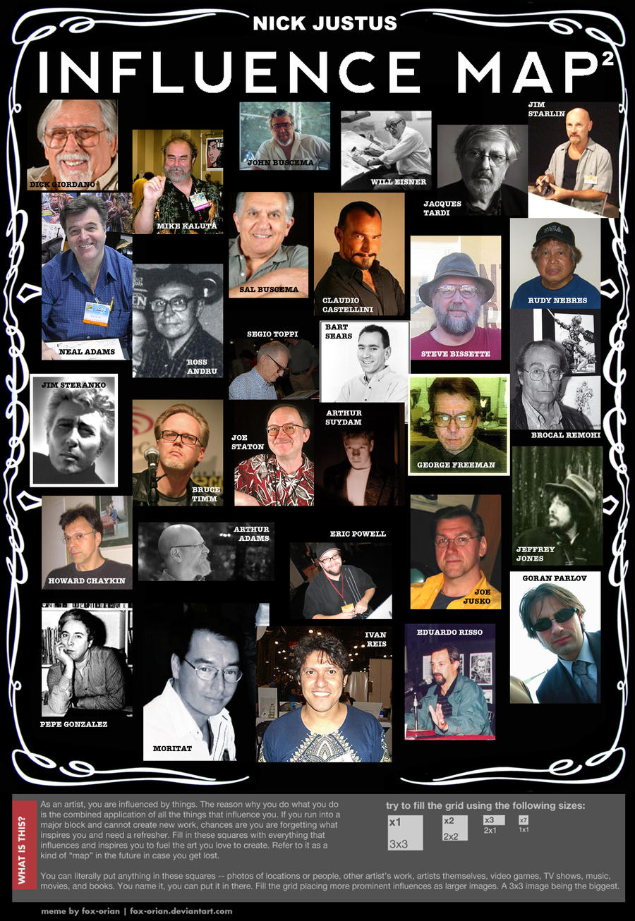 Influence Map 2 by NickJustus on DeviantArt