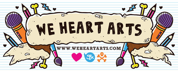 We Heart Arts Banner