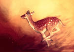 Fallow Deer by endzi-z