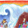 Exodus 14:26-28 (The Sea Falls Upon the Pharaoh)