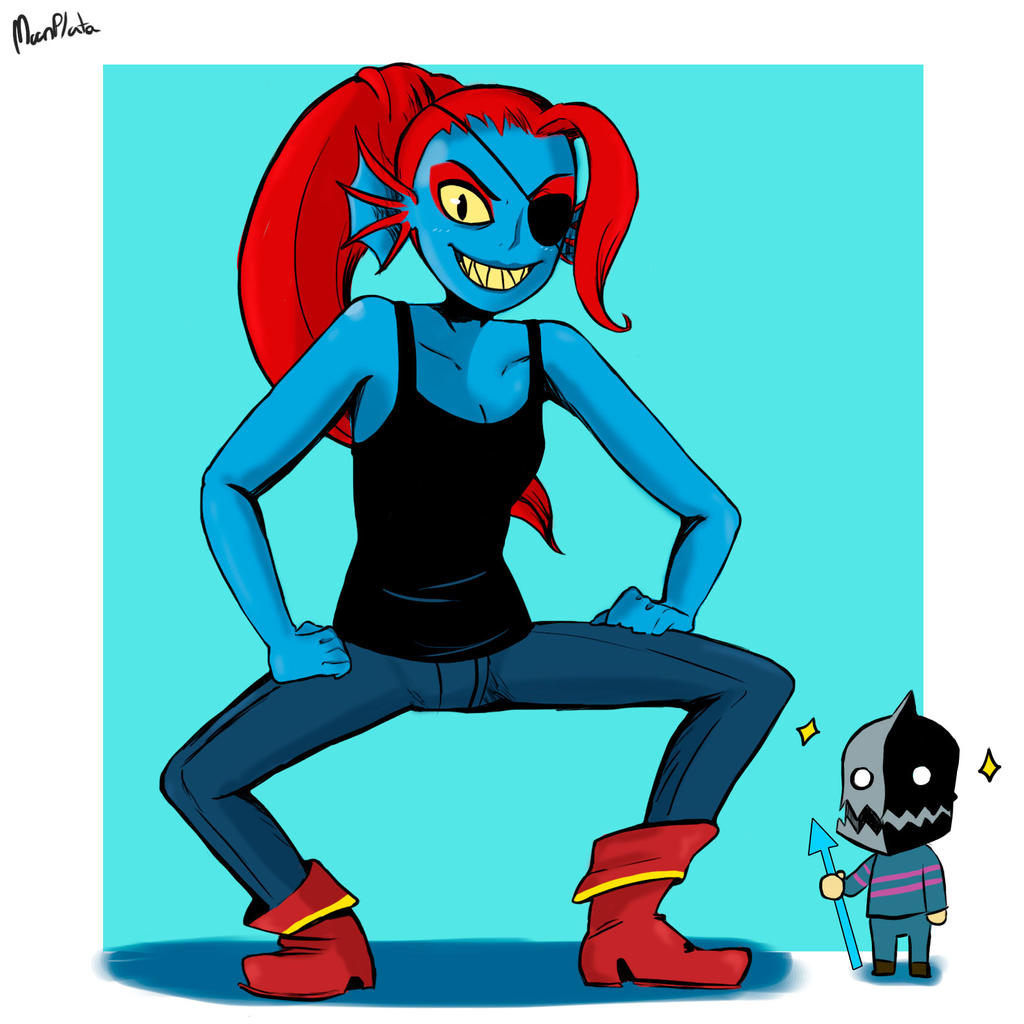 Undyne By Moonplata On DeviantArt undyne-by-moonplata-on-deviantart