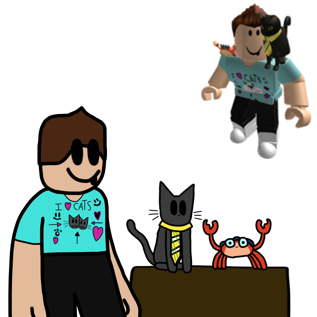 Noob by TheHunterRoblox on DeviantArt