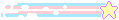 Transgender Pride Flag Shooting Star by King-Lulu-Deer