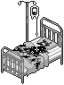 [Monochrome] Hospital Bed