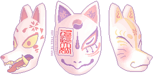 [$] Touko's Fox Masks [NF2U]