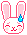[Bunny Emote] Nervous Smile