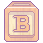 B Letter Block by King-Lulu-Deer