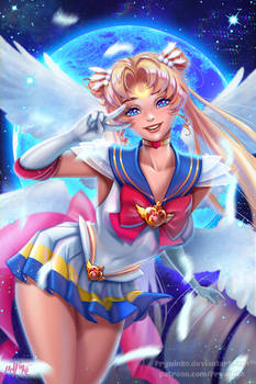 In the name of the moon I will punish you!