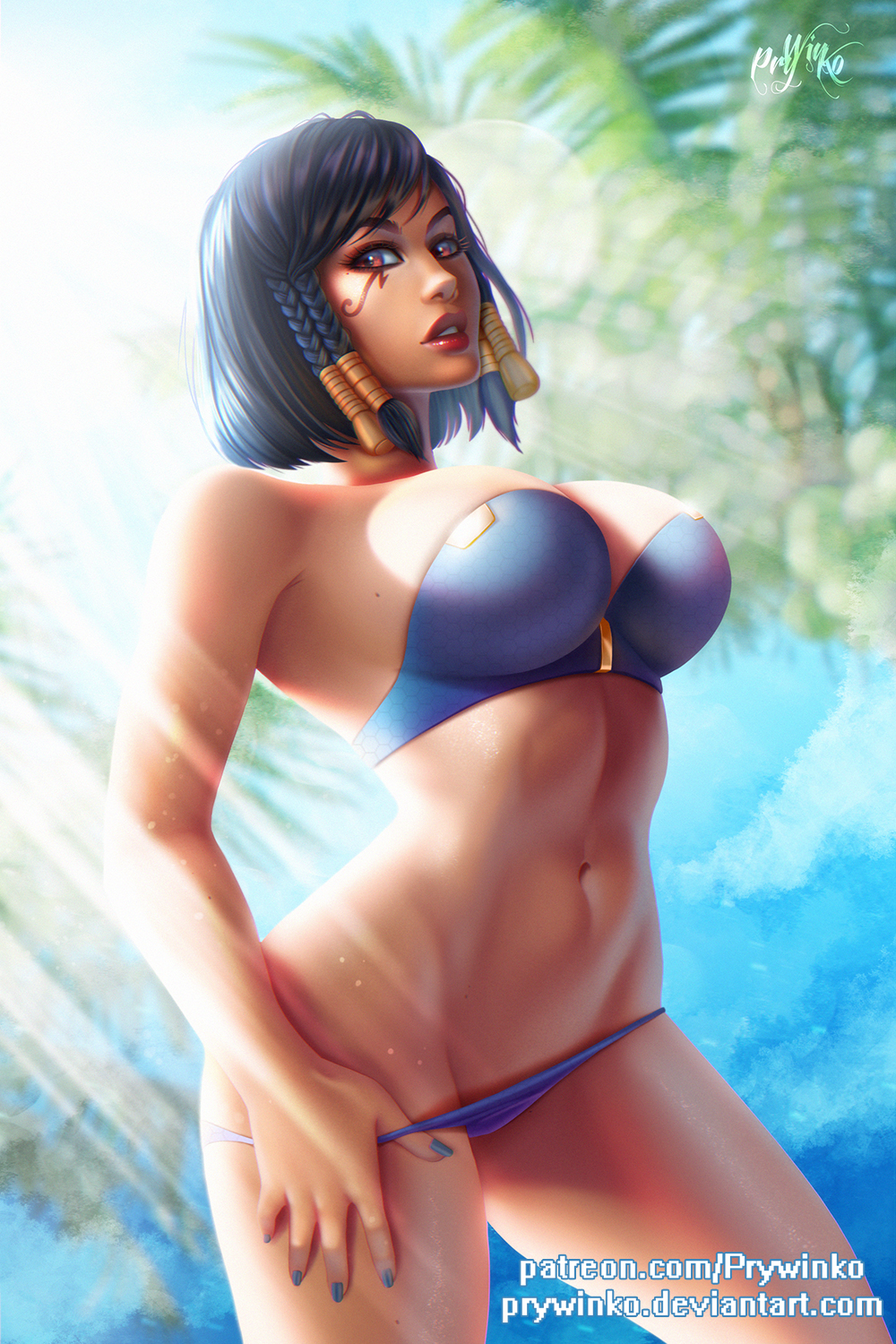 Beach Queen: Pharah (vol.4)