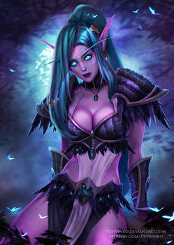 Tyrande Dark Priestess