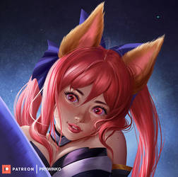 Tamamo closeup