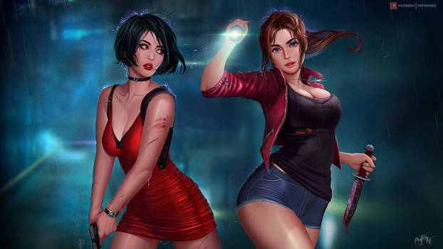 Ada Wong + Claire Redfield