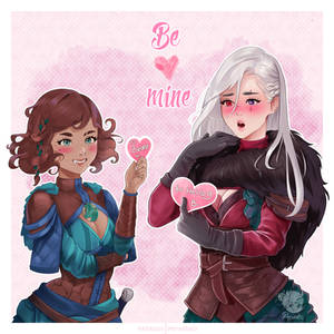 Be mine! Happy Valentine's Day!(Heilog+Beans)