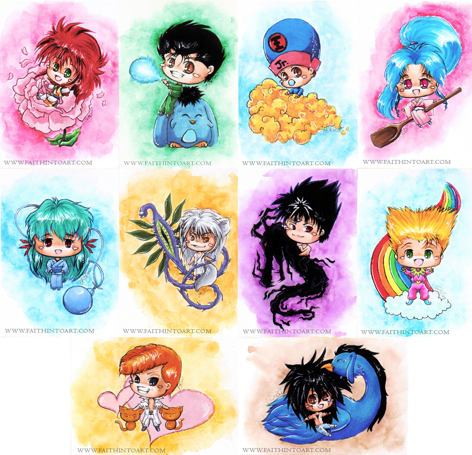 Yu Yu Hakusho Chibis