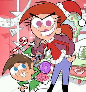 X-Mas Timmy and Vicky