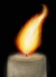 A CANDLE