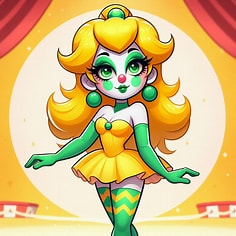 Clown Peach 348