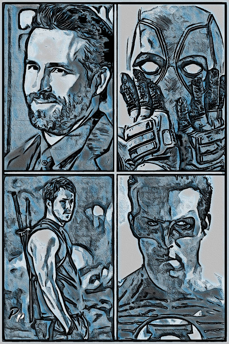 Ryan Renolds by on DeviantArt