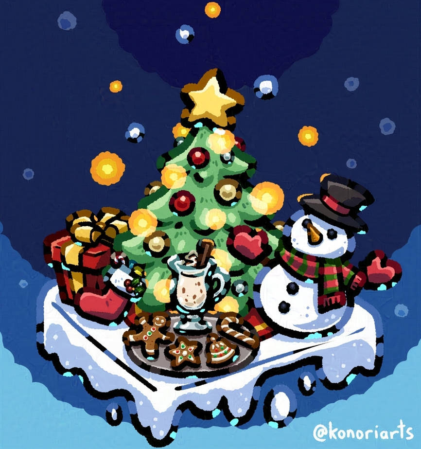 Happy Christmas Things by Louivi on DeviantArt