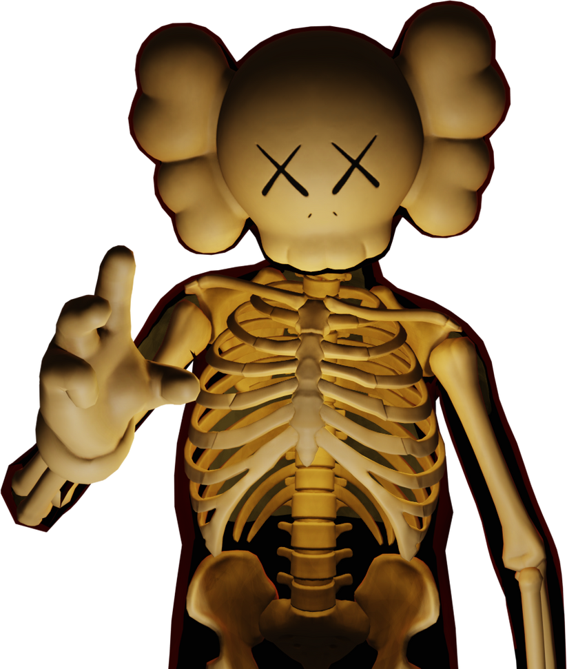 Kaws Skeleton PNG (Fortnite) by BoxKing117 on DeviantArt