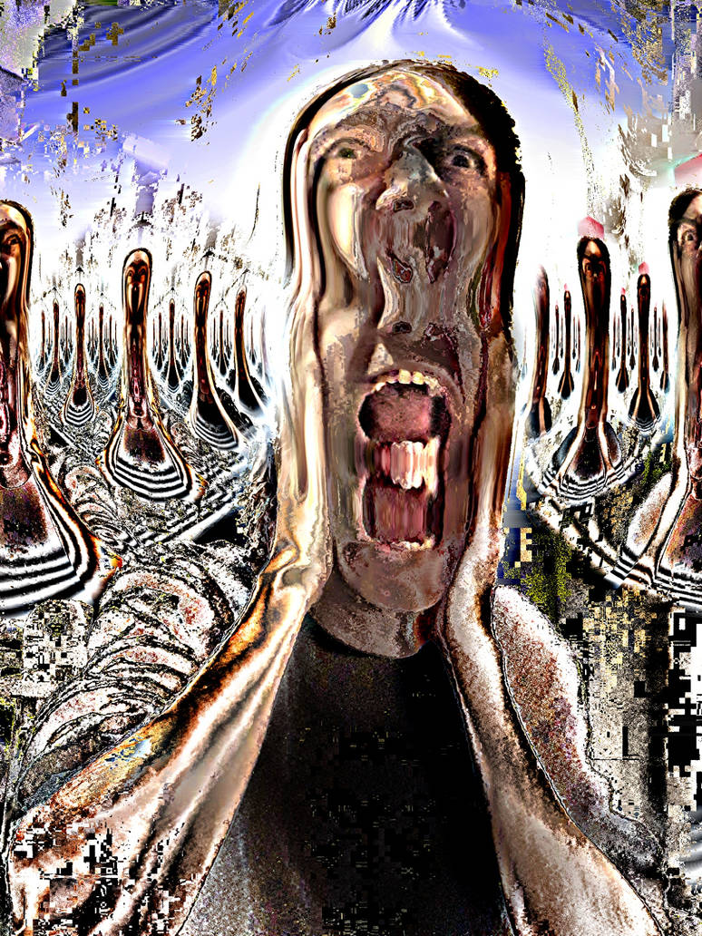 Angry Distorted Anger. by JustAnotherWeird on DeviantArt