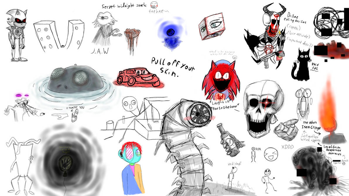 Same fellas, more brainrot by JustAnotherWeird on DeviantArt