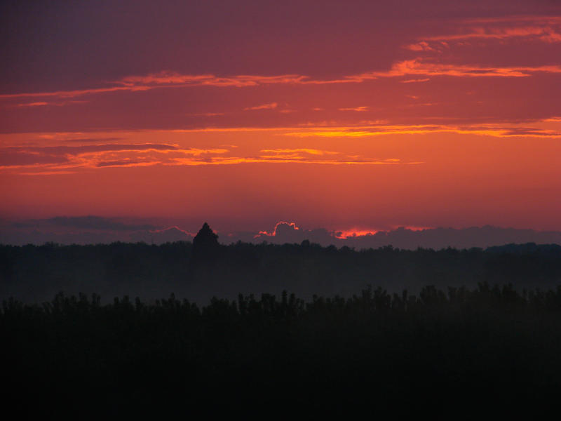 coucher de soleil