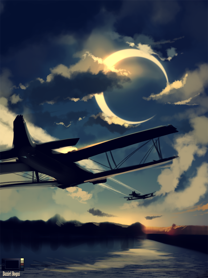 Speedpaint - Fly me to the Moon