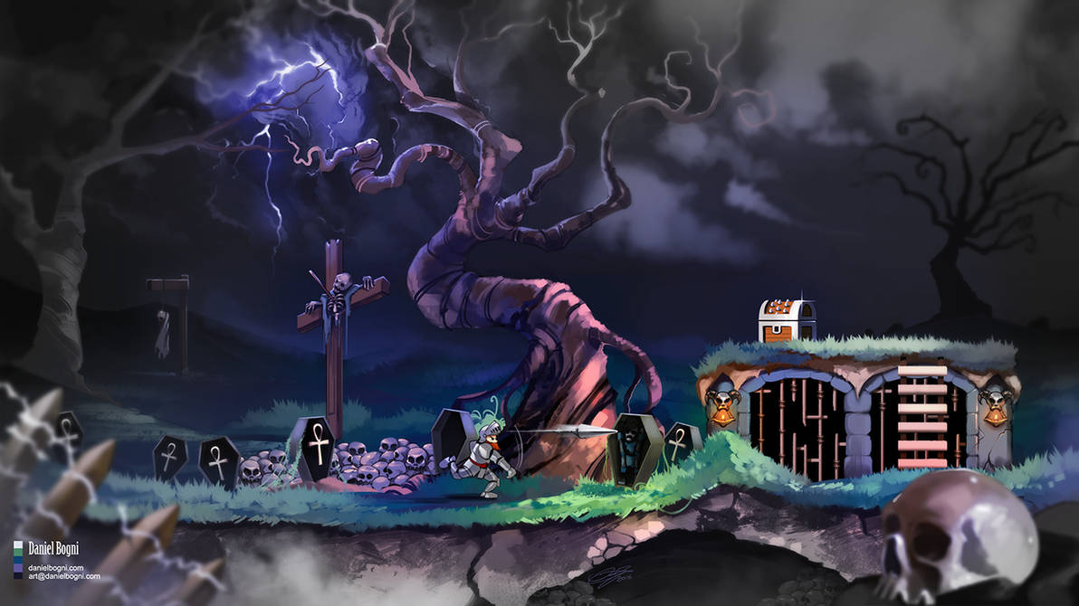 Super Ghouls'n Ghosts - Fanart by danielbogni