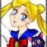 6 Fanarts #1 -- Sailor Moon (and Luna)