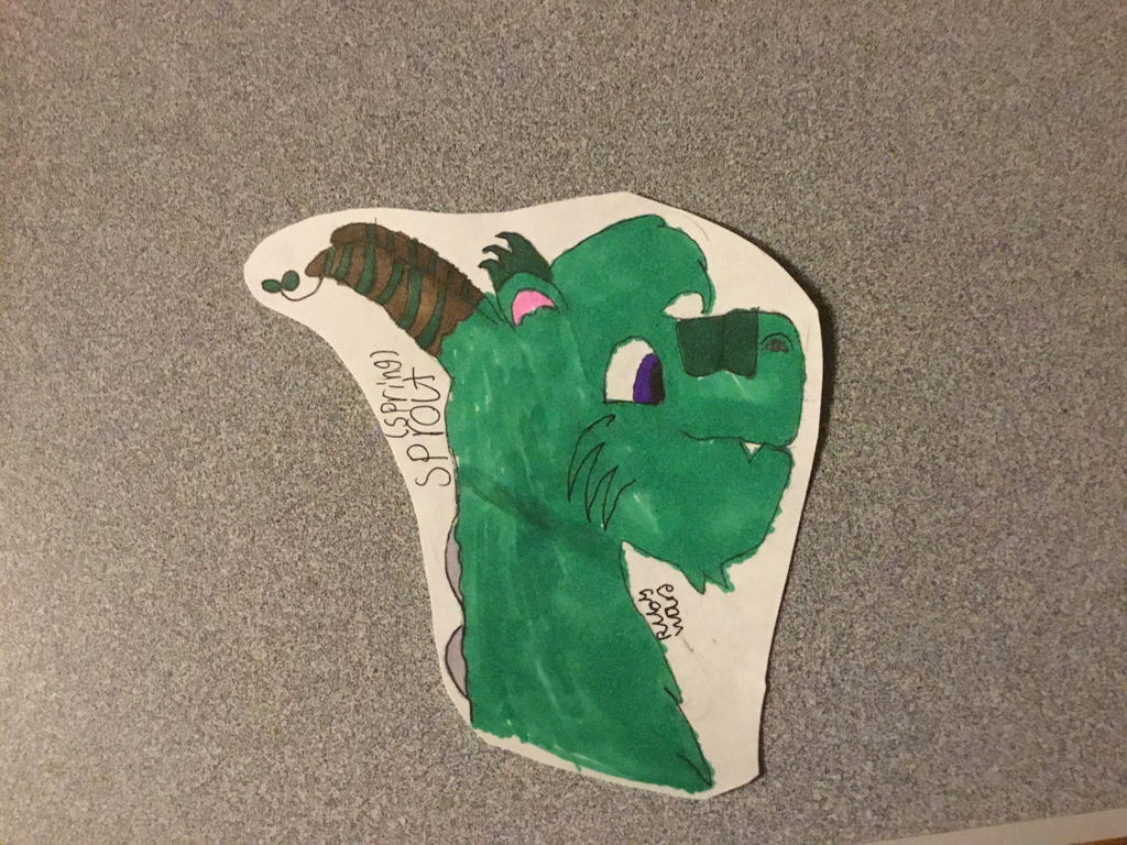 Sprout the dragon by bluedragon27 on DeviantArt