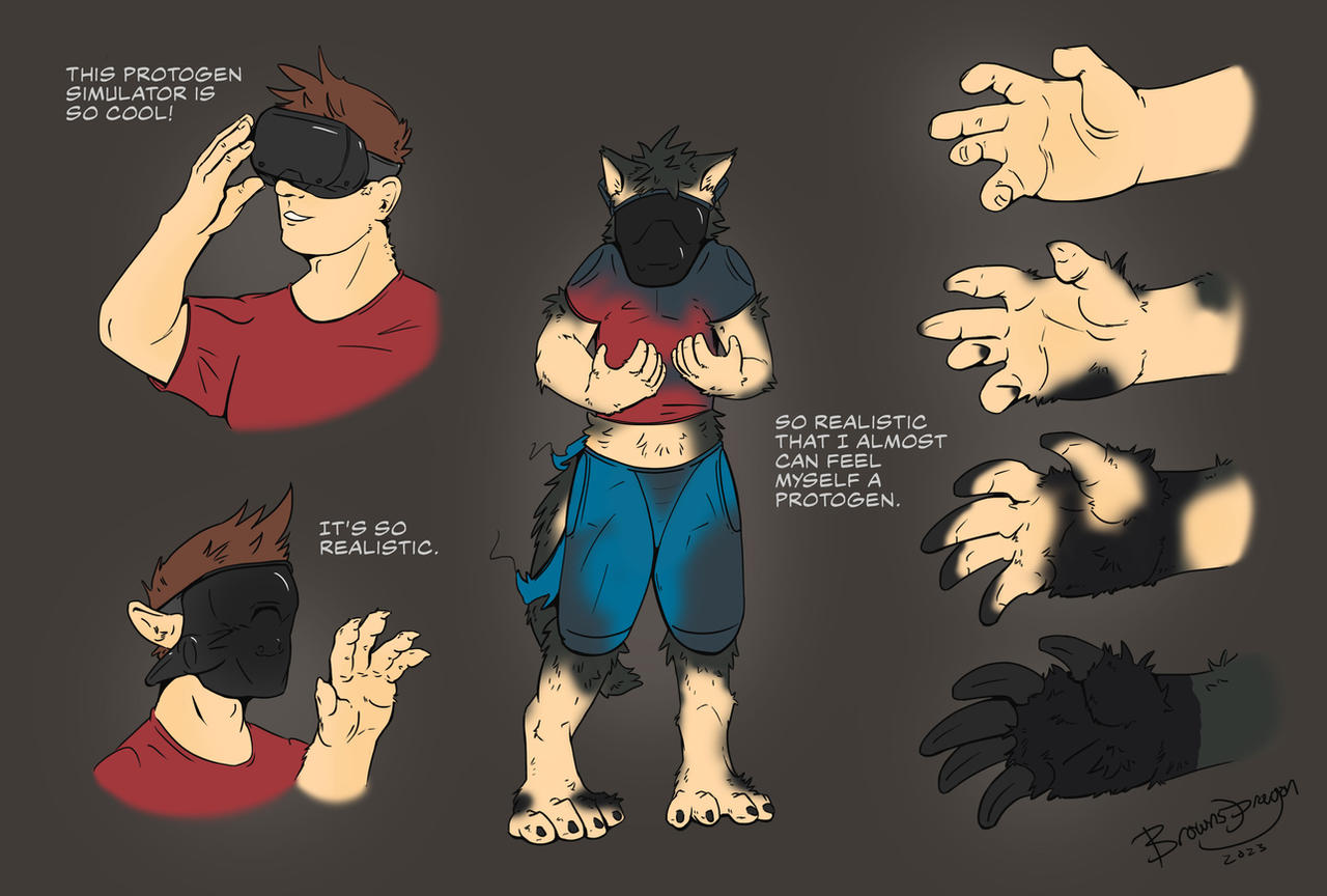 Vr Tf Protogen VR TF - 1 by brownsdragon on DeviantArt