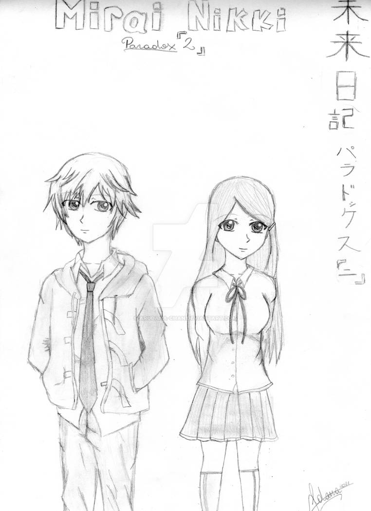 Mirai Nikki Paradox 2 Portada By Arudana Chan On Deviantart Mirai Nikki Paradox 2 Portada By Arudana Chan On Deviantart