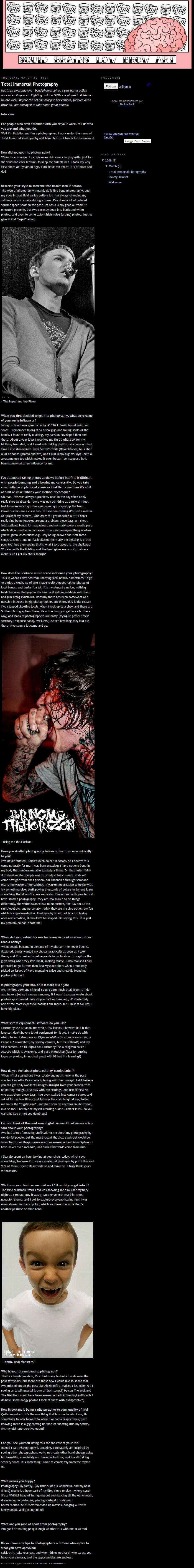 Interview by total--immortal on DeviantArt