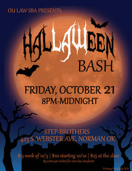 HalLAWeen Bash - Graphic Design Poster