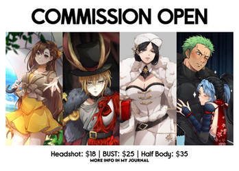 COMMISSION OPEN