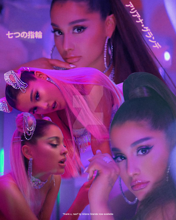 Ariana Grande - 7 rings Poster by marilyncola on DeviantArt