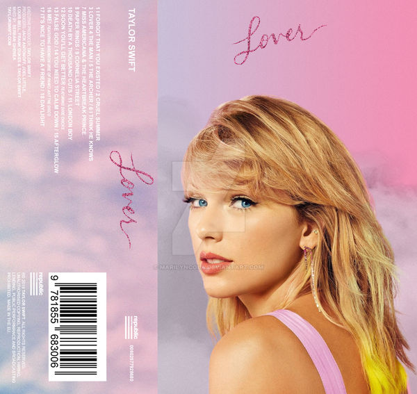 Taylor Swift Stickers: The Lover Collection - Lover Cassette
