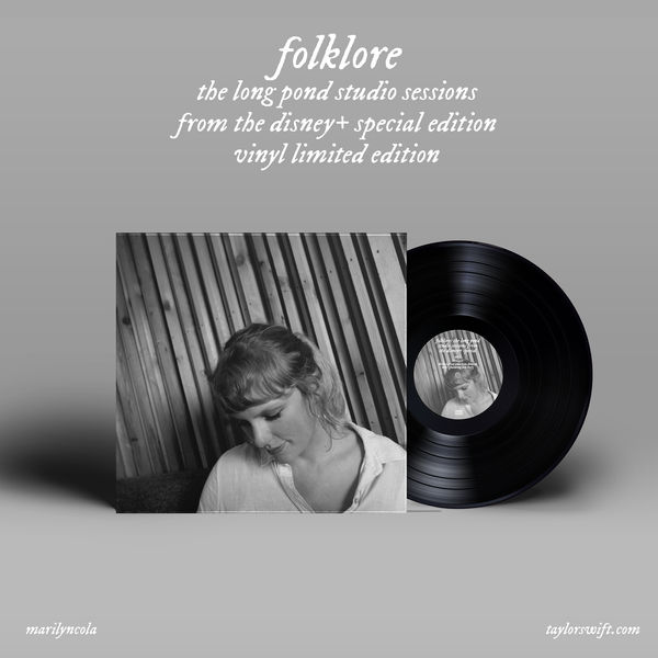 Taylor Swift - folklore (disney, Vinyl) by marilyncola on DeviantArt