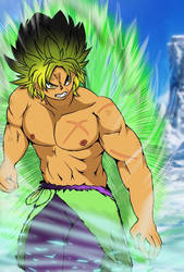 transforming broly