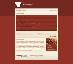 Recipe site - Detail